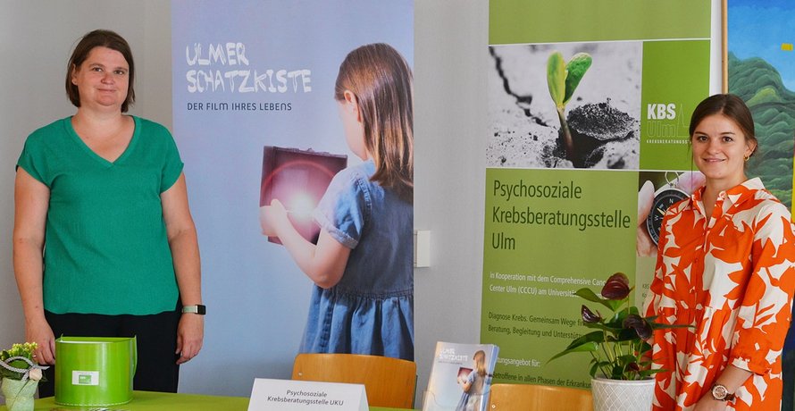 Ausstellerstand Psychosoziale Krebsberatungsstelle Ulm
