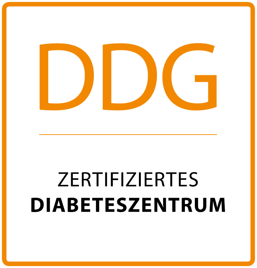 Logo der Deutschen Diabetes Gesellschaft - Zertifiziertes Diabeteszentrum