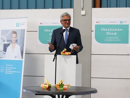 Der Oberbürgermeister der Stadt Ulm, Gunter Czisch.