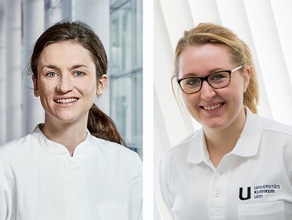 Quelle: Universitätsklinikum Ulm Dr. Katharina Kuhn, Projektleiterin und Oberärztin (rechts) und Dr. Sarah Blender, stellvertretende Projektleitung (links) aus der Klinik für Zahnärztliche Prothetik, haben zusammen mit einem Team der Uniklinik und der Universität Ulm eine Methode zur schonenden Entfernung von zahnärztlichen Versorgungen aus Keramik entwickelt.