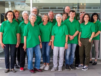 Gruppenfoto „Grüne Damen und Herren“  