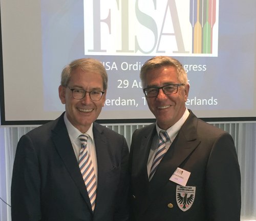 Prof. D. Jürgen M. Steinacker und Siegried Kaidel (Foto: DRV).