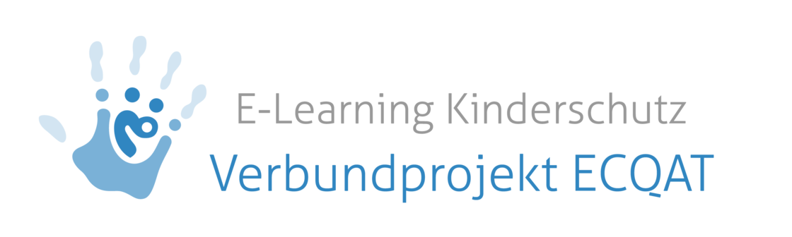 Logo E-Learning Kinderschutz Verbundprojekt ECQAT