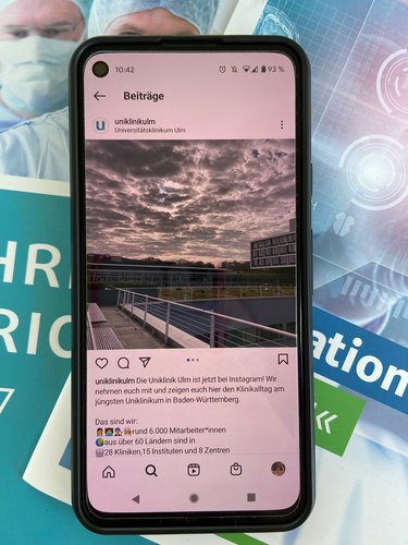 Der offizielle Instagram-Account des UKU 