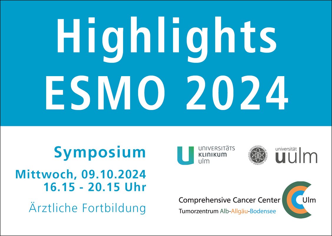 Highlights ESMO 2025 Universitätsklinikum Ulm