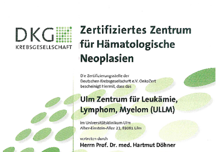 DKG Zertifikat ULLM