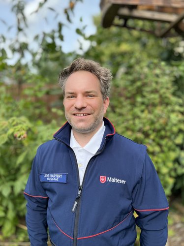 Jens Hartert, Oberarzt der Zentralen Interdisziplinären Notaufnahme am UKU, war in diesem Jahr zum ersten Mal auf dem Summer Breeze-Festival als leitender Arzt vor Ort.