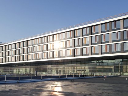 Die neue Chirurgie I Dermatologie. Foto: Universitätsklinikum Ulm.