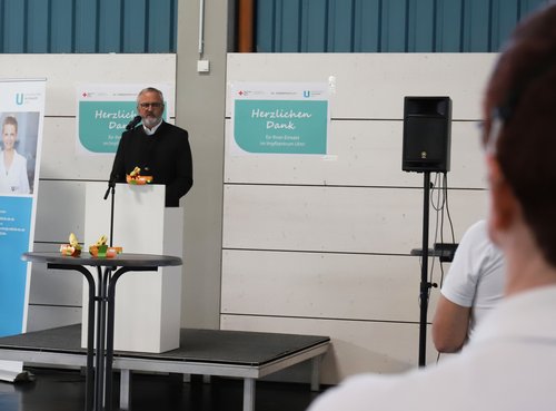Prof. Florian Gebhard, stellvertretender Vorsitzender der Task Force Corona am Universitätsklinikum Ulm
