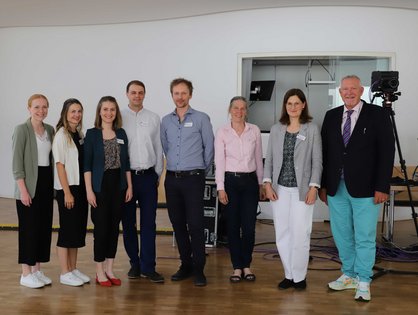 Gruppenfoto des Projektteams „Dazugehören BaWü“