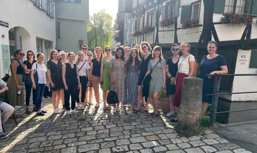 Bei einer Stadtführung lernten die Teilnehmenden einige schöne Ecken in Ulm kennen.