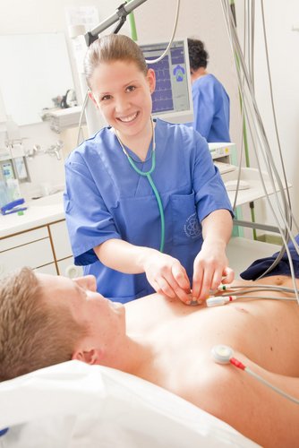MTAF-Schule: EKG_Foto: Universitätsklinikum Ulm