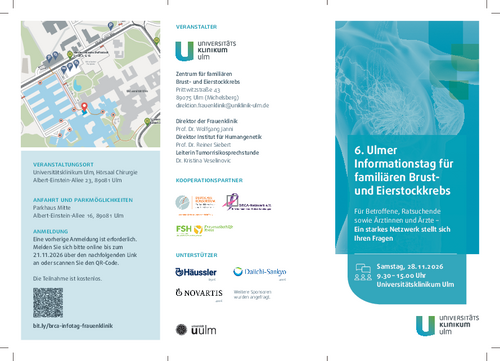 Flyer BRCA Infotag