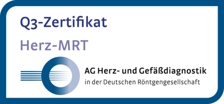 Siegel Q3-Zertifikat Herz-MRT