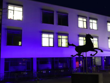 Die Klinik für Kinder- und Jugendmedizin des Universitätsklinikums Ulm am Michelsberg.