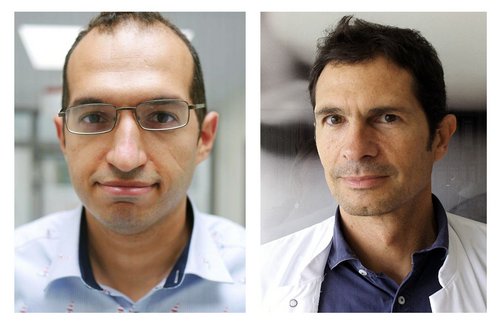 v.l. Mohamed Elsayed und Prof. Carlos Schönfeldt-Lecuona aus der Ulmer Klinik für Psychiatrie und Psychotherapie III