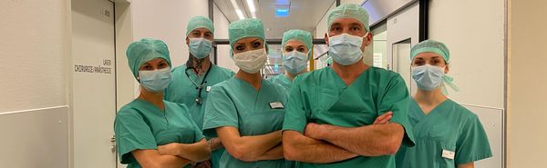 Das Team der Anästhesiepflege