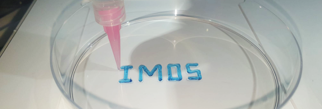 Bioprinting Process, writing IMOS