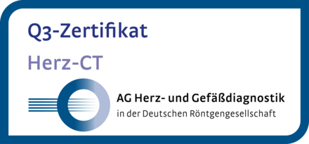 Siegel Q3-Zertifikat Herz-CT