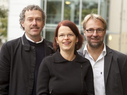 v.l. Siegfried Sauter, PD Dr. Ulrike Schulze und Andreas Mattenschlager_UK Ulm