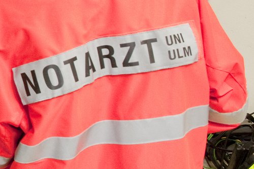 Jacke Notarzt (Foto: Universitätsklinikum Ulm)