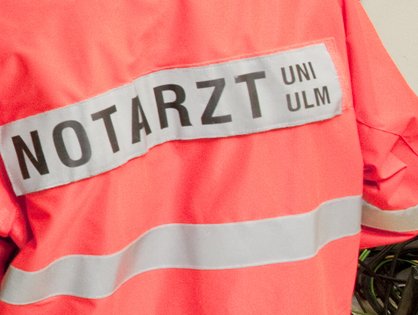 Jacke Notarzt (Foto: Universitätsklinikum Ulm)