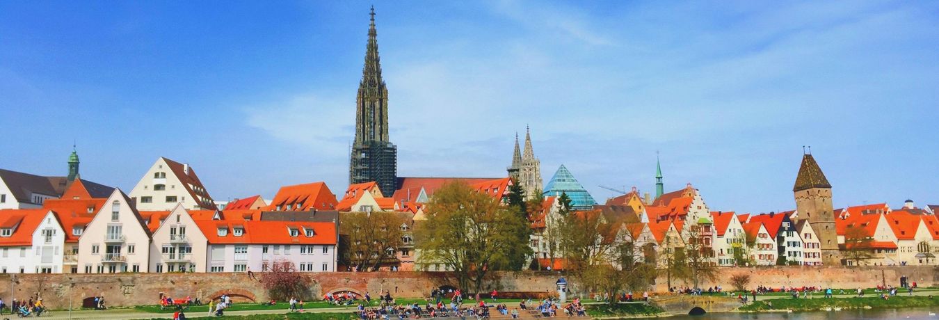 Skyline von Ulm mit Ulmer Münster