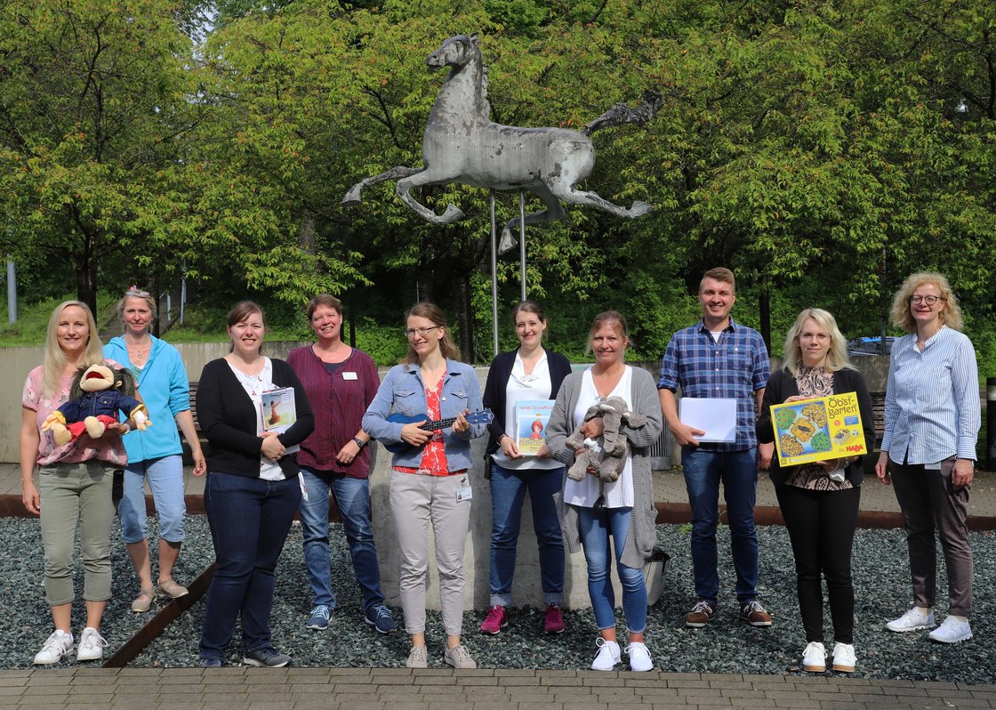 Gruppenbild des Teams der Psychosozialen Angebote