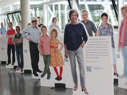 33 Geschichten vom Leben und Überleben: Bis zum 30. Mai ist die Ausstellung am Universitätsklinikum Ulm zu sehen (Foto: Universitätsklinikum Ulm)
